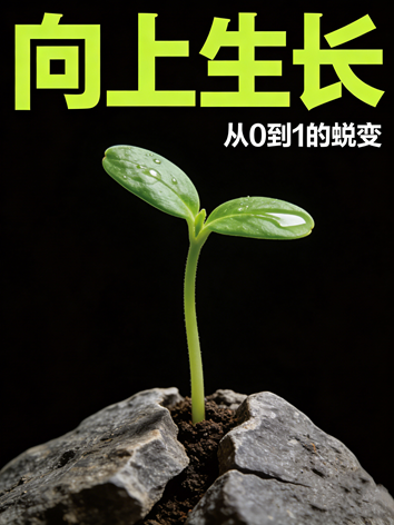 向上生长